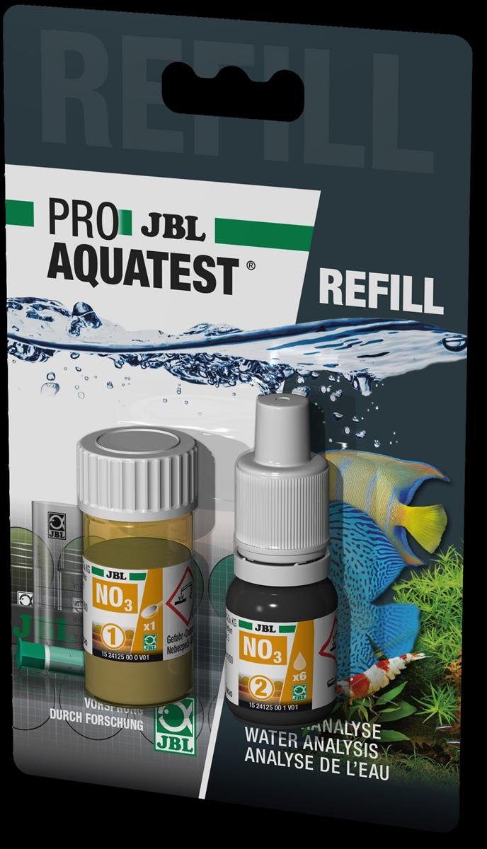 JBL GmbH & Co. KG Wasserteststreifen JBL PROAQUATEST N03 Nitrat Nachfüllflasche für JBL Testkoffer, N03 Nitrat Nachfüllflasche Testkoffer Wassertest