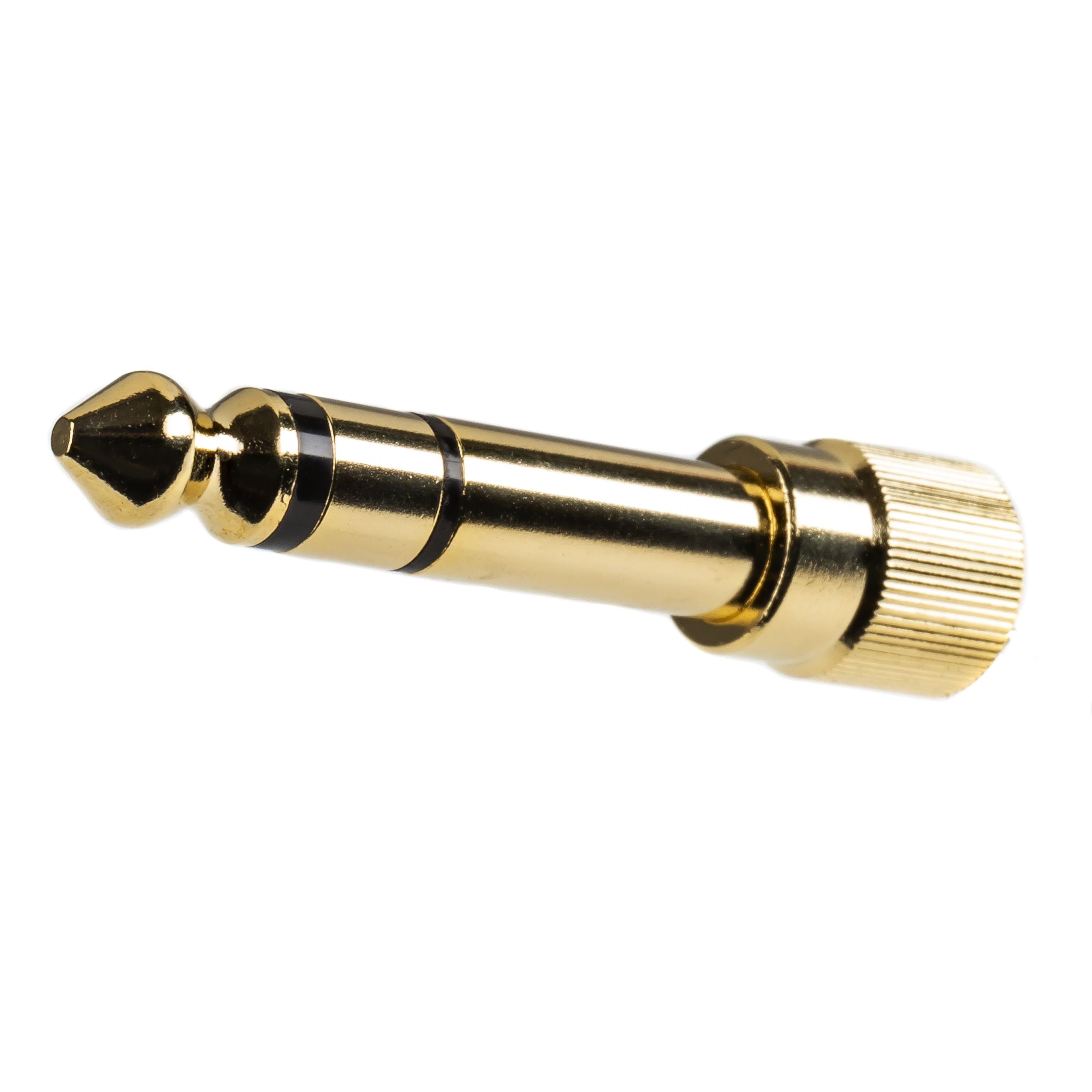 FAME Kopfhörer (Audio 6,35mm Adapter, Gold, Kopfhörer Adapter)