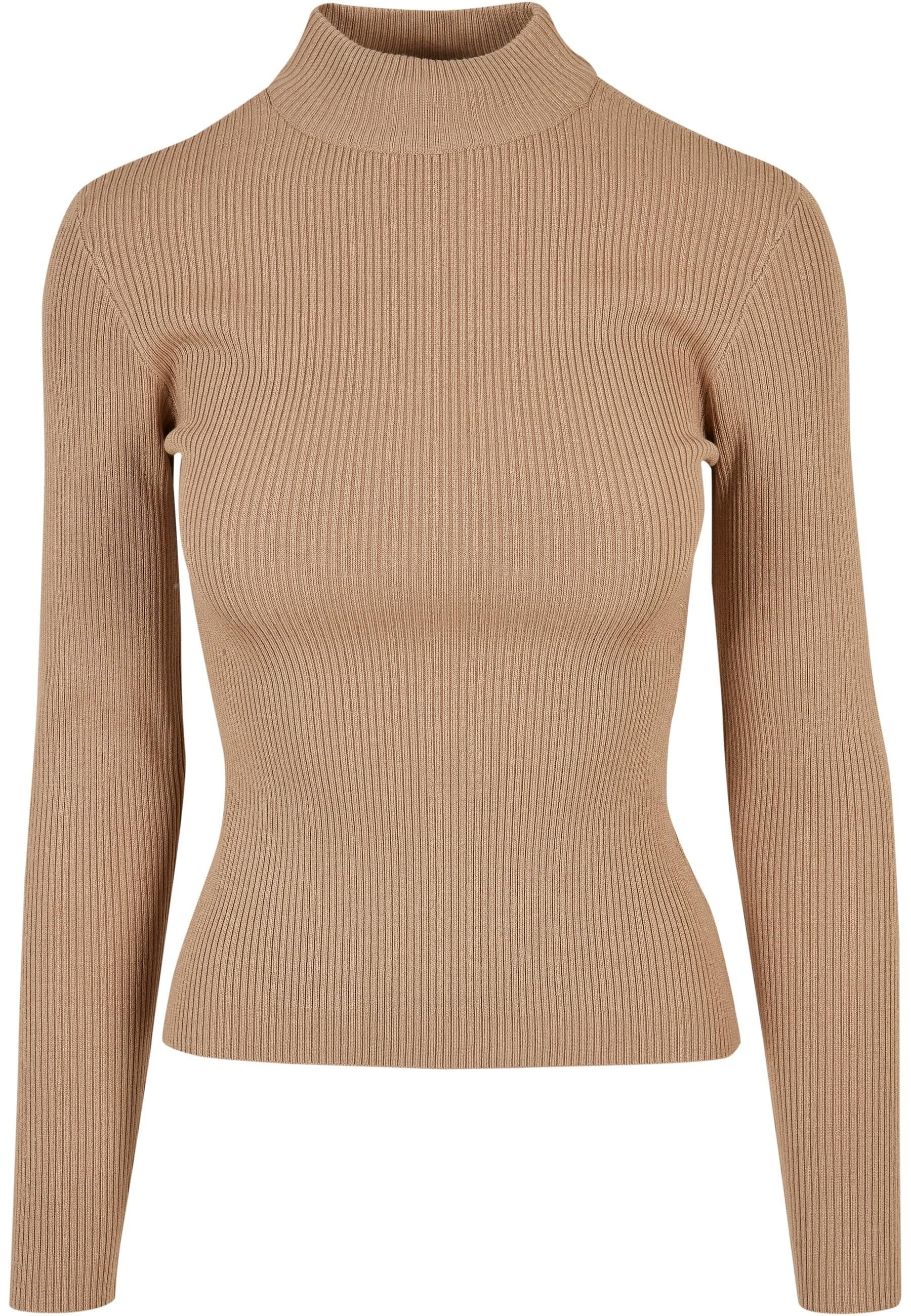 Sweater Urban Classics Damen Ladies Rib Knit Turtelneck Sweater
