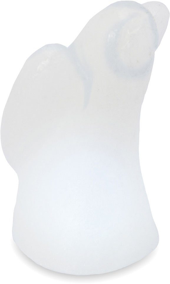HIMALAYA SALT DREAMS Salzkristall-Tischlampe Engel, LED wechselbar, Warmweiß, Handgefertigt aus Salzkristall - jeder Stein ein Unikat, H: ca.13 cm | Tischleuchten