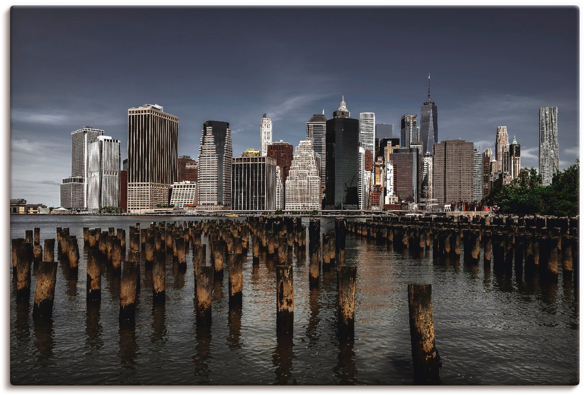 Artland Wandbild New York One World Trade Center II, Amerika (1 St), als Alubild, Leinwandbild, Wandaufkleber oder Poster in versch. Größen | Poster