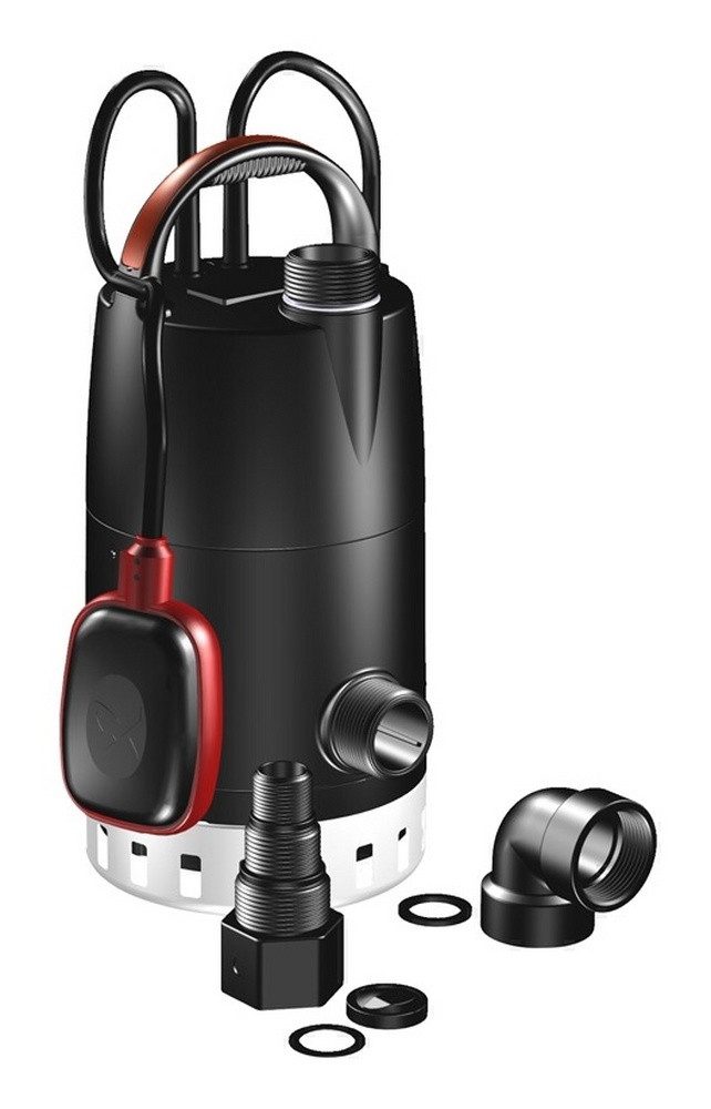 Grundfos Schmutzwasserpumpe UNILIFT CC 5 A1 5, Kellerentwässerung-Pumpe m Kabel, 1 1/4" AG, 230 V