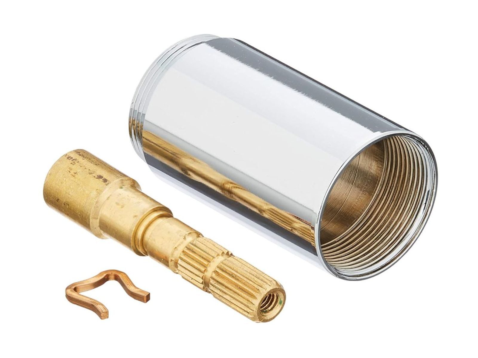 Spültischarmatur 40 mm Verlängerungsset 06427000 UP-Ventile DN15 - verchromt