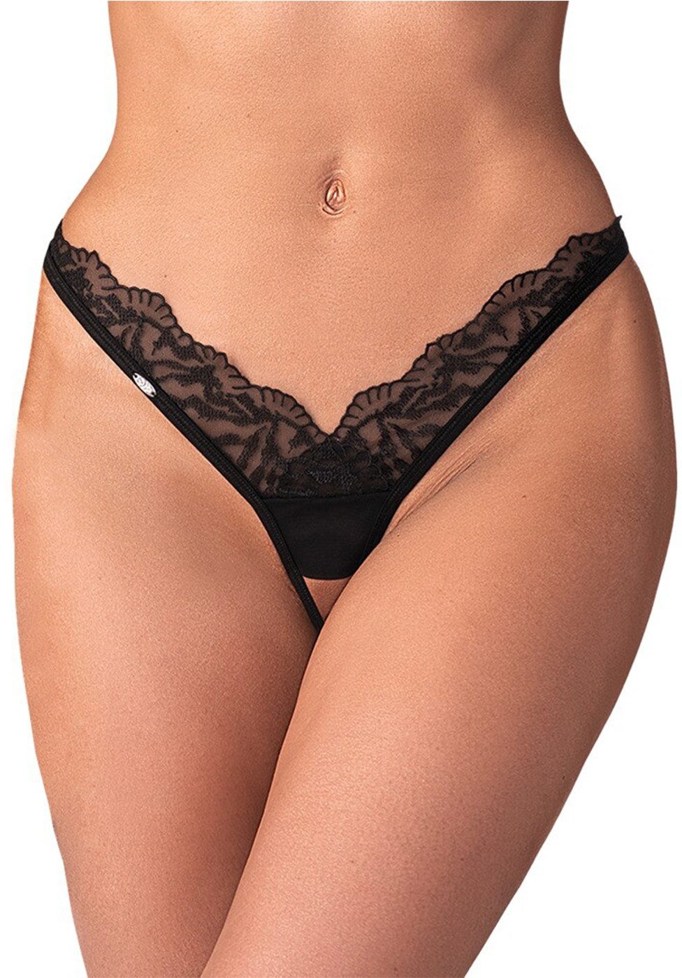 Obsessive Arrowel String Ouvert Noir S/M