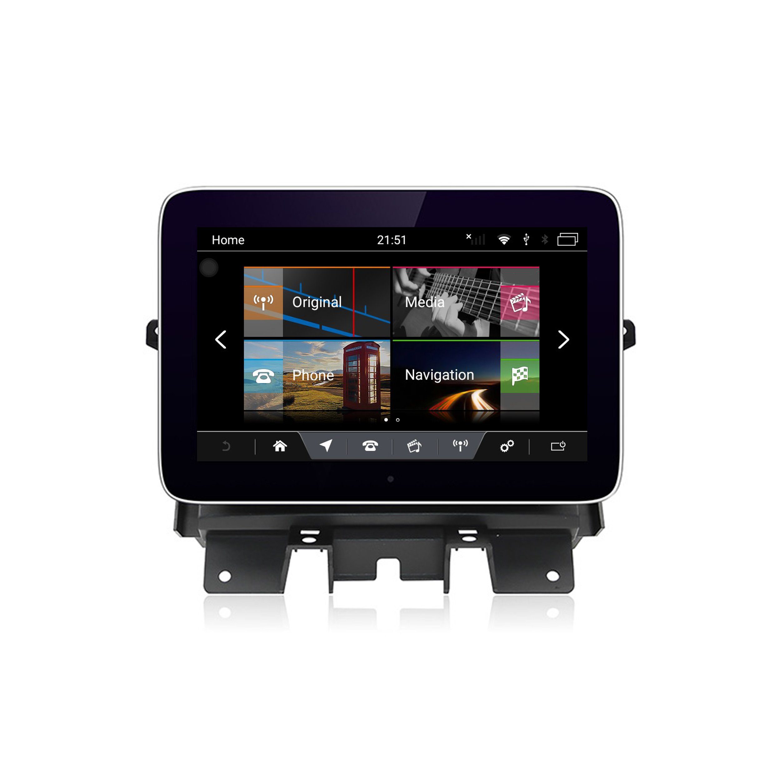 TAFFIO Für Land Rover Discovery 4 Bosch 8.4" Touchscreen Android GPS CarPlay Einbau-Navigationsgerät
