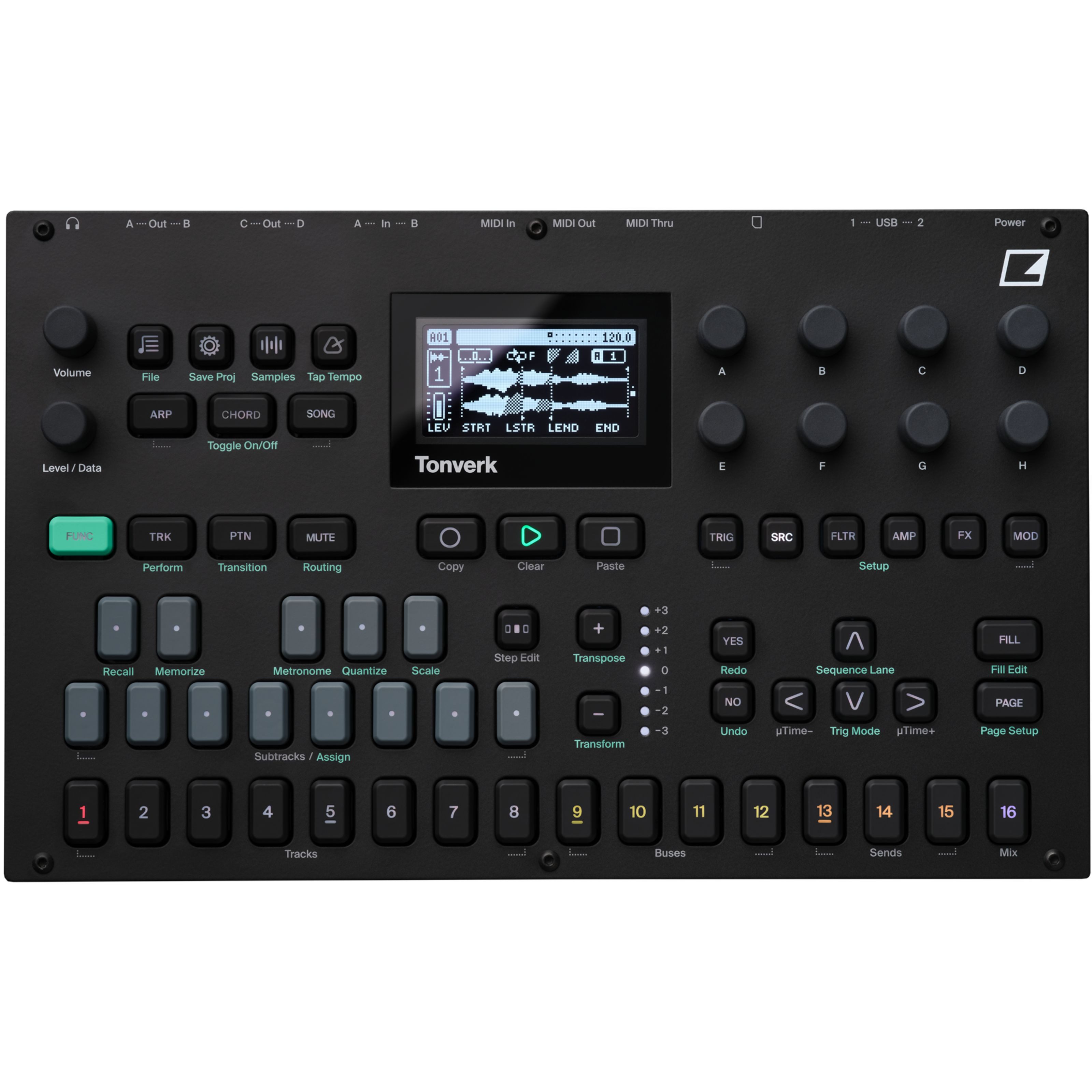 Elektron Synthesizer (Groove-Tools, Grooveboxen), Tonverk - Groovebox
