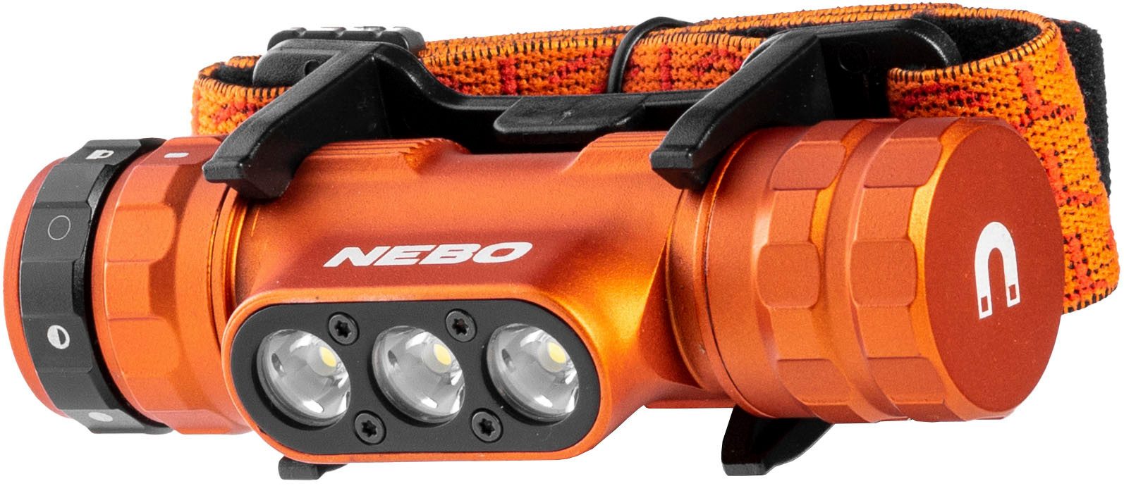 NEBO LED Taschenlampe Nebo Master Series HL1000 (Set, 3-St., Taschenlampe inkl. Ladekabel, Stirnband)