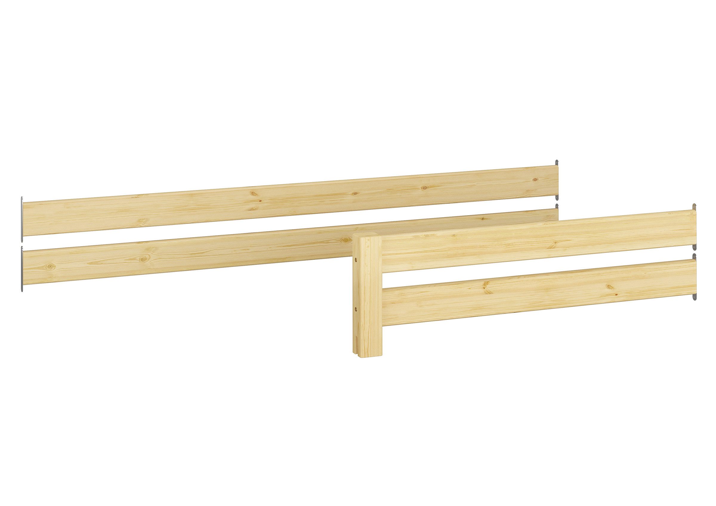 ERST-HOLZ Bettschutzgitter Kindersicherung Rausfallschutz für Model 60.11 – 15 Kiefer Massiv