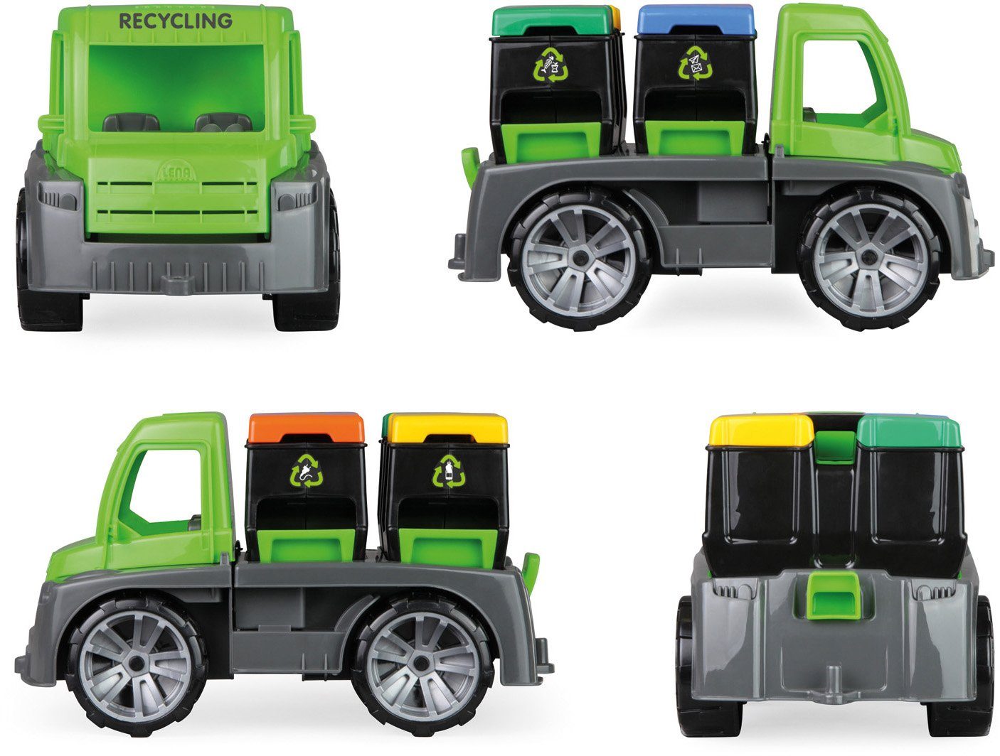 Lena® Spielzeug-Transporter TRUXX Recycling Truck, inkl. 1 Spielfigur; Made in Europe