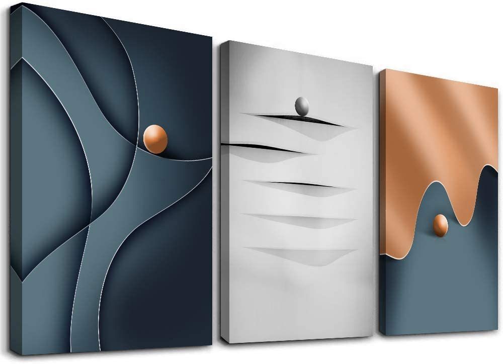 Visario Leinwandbild 3-teiliges Wandbild von Visario, günstig online kaufen