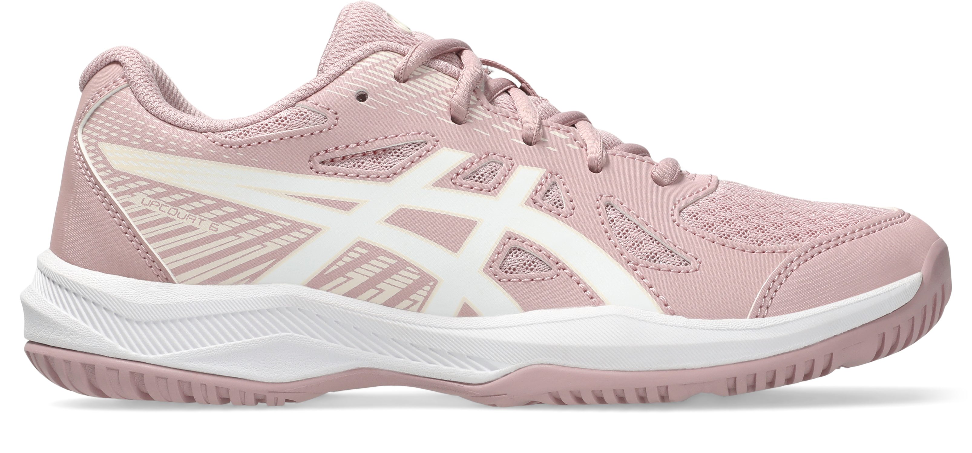 Asics UPCOURT 6 GS Hallenschuh geeignet für Handball&Volleyball, Indoorschuh, nicht abfärbende Sohle