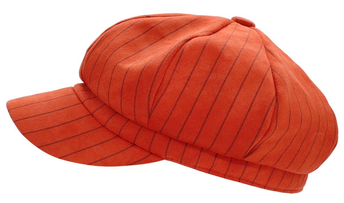 dy_mode Schirmmütze Ballonmütze Damen Schirmmütze Kappe mit Schirm Gestreif günstig online kaufen