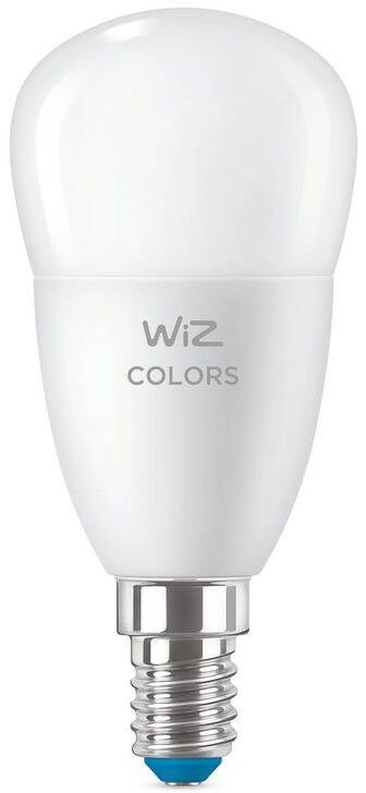 WiZ LED-Leuchtmittel Tropfenform, E14, 1 St., Farbwechsler, White&Color 40W E14 Tunable matt Einzelpack