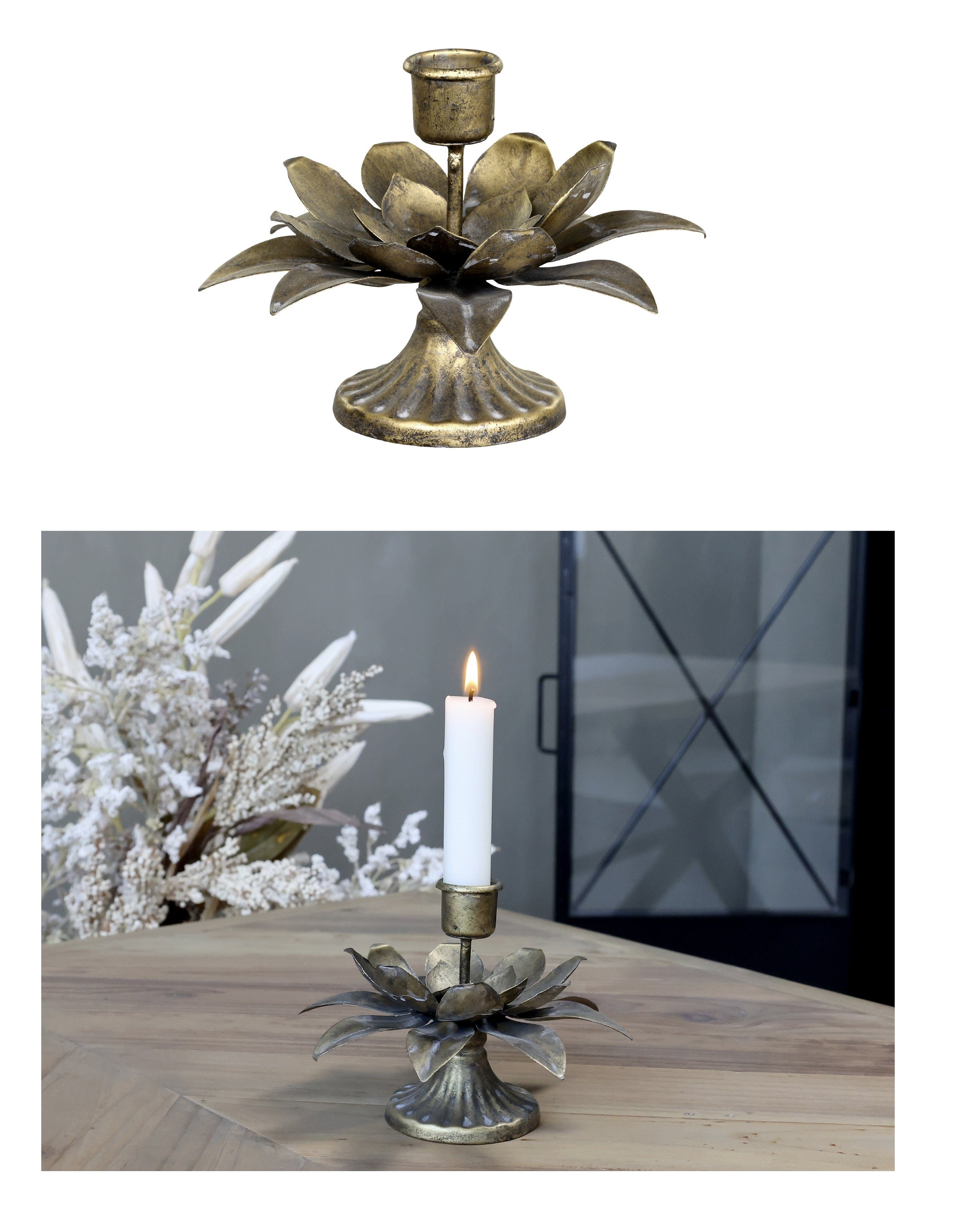 Chic Antique Kerzenhalter Chic Antique Kerzenständer günstig online kaufen