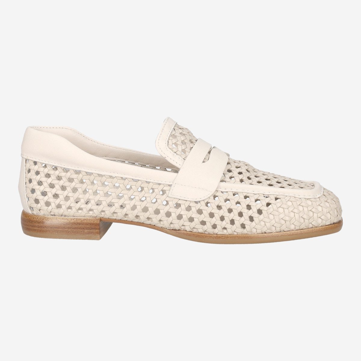 Homers 21818 LENA, Slipper & Mokassin in Beige für Damen Slipper