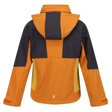 Regatta Softshelljacke Kinder mit Kapuze Haydenbury Dehnbar und wasserabweisend