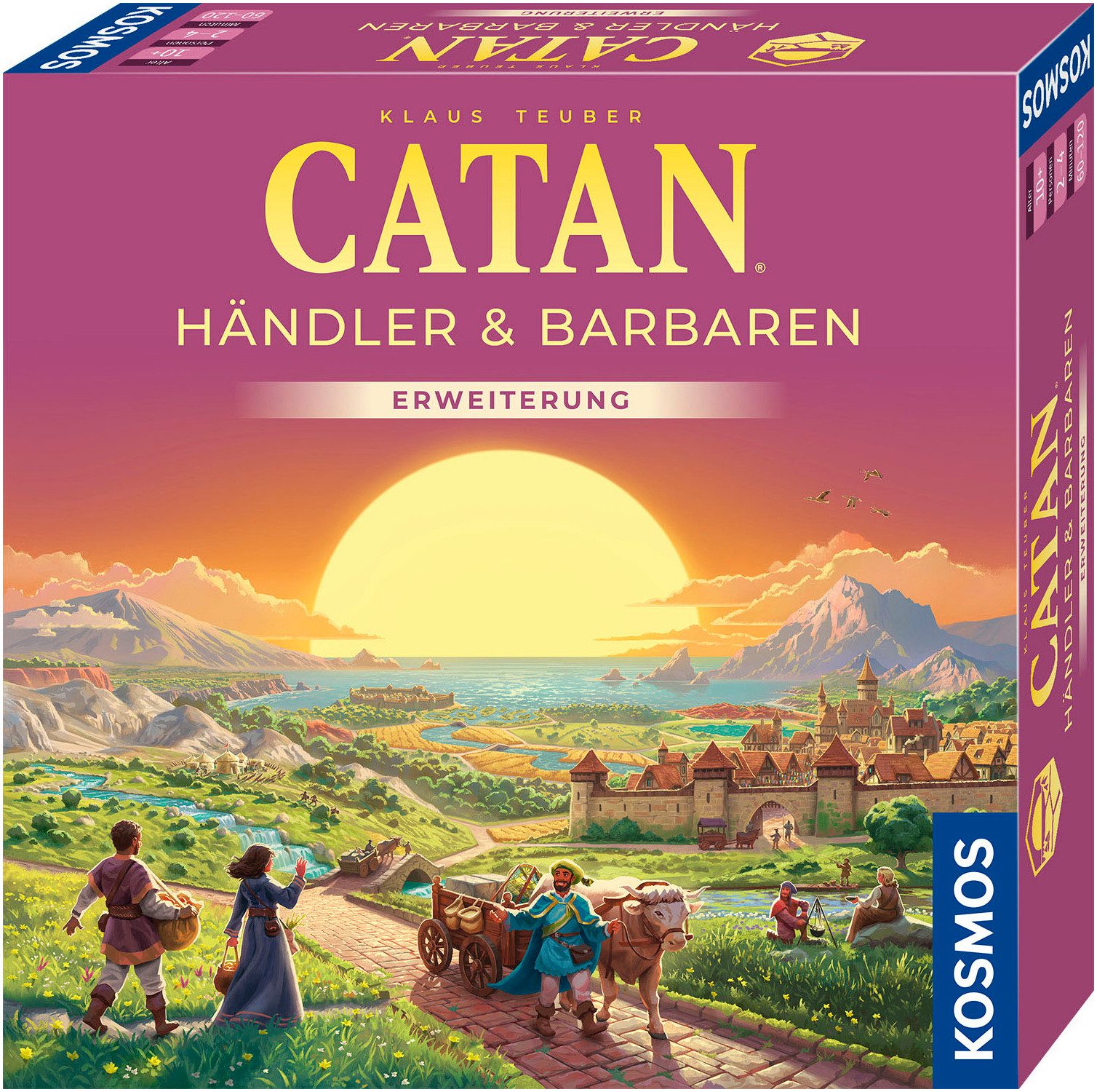 Kosmos Spiel CATAN Händler & Barbaren, Strategiespiel, Made in Germany