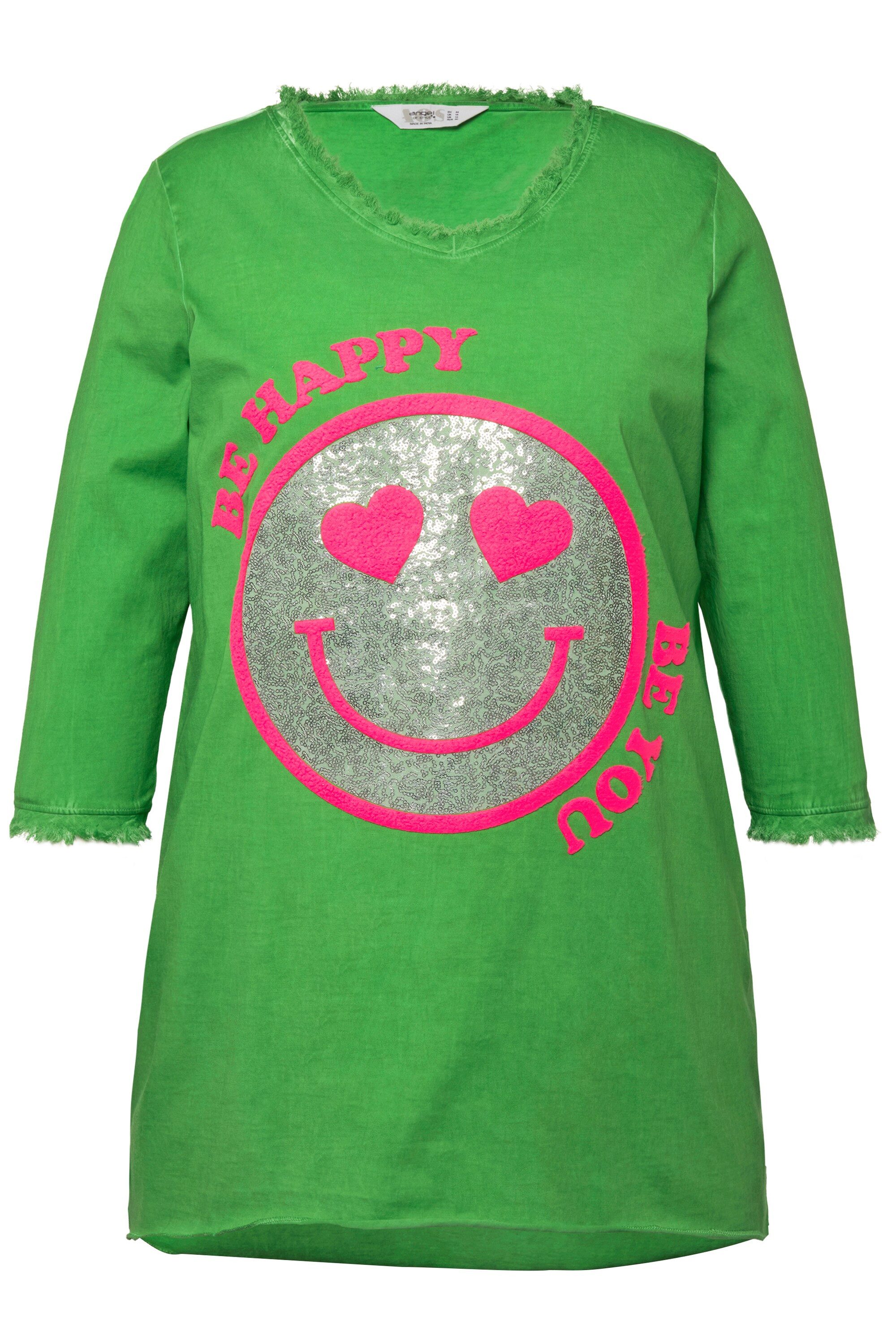 Angel of Style Longshirt T-Shirt A-Linie günstig online kaufen