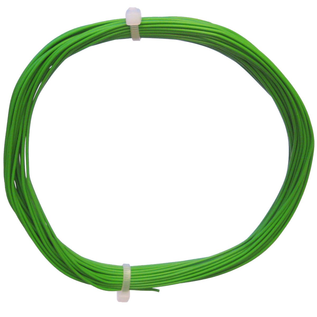 world-trading-net 10m Litze flexibel grün 0,14mm² - Ø1,1mm Elektro-Kabel