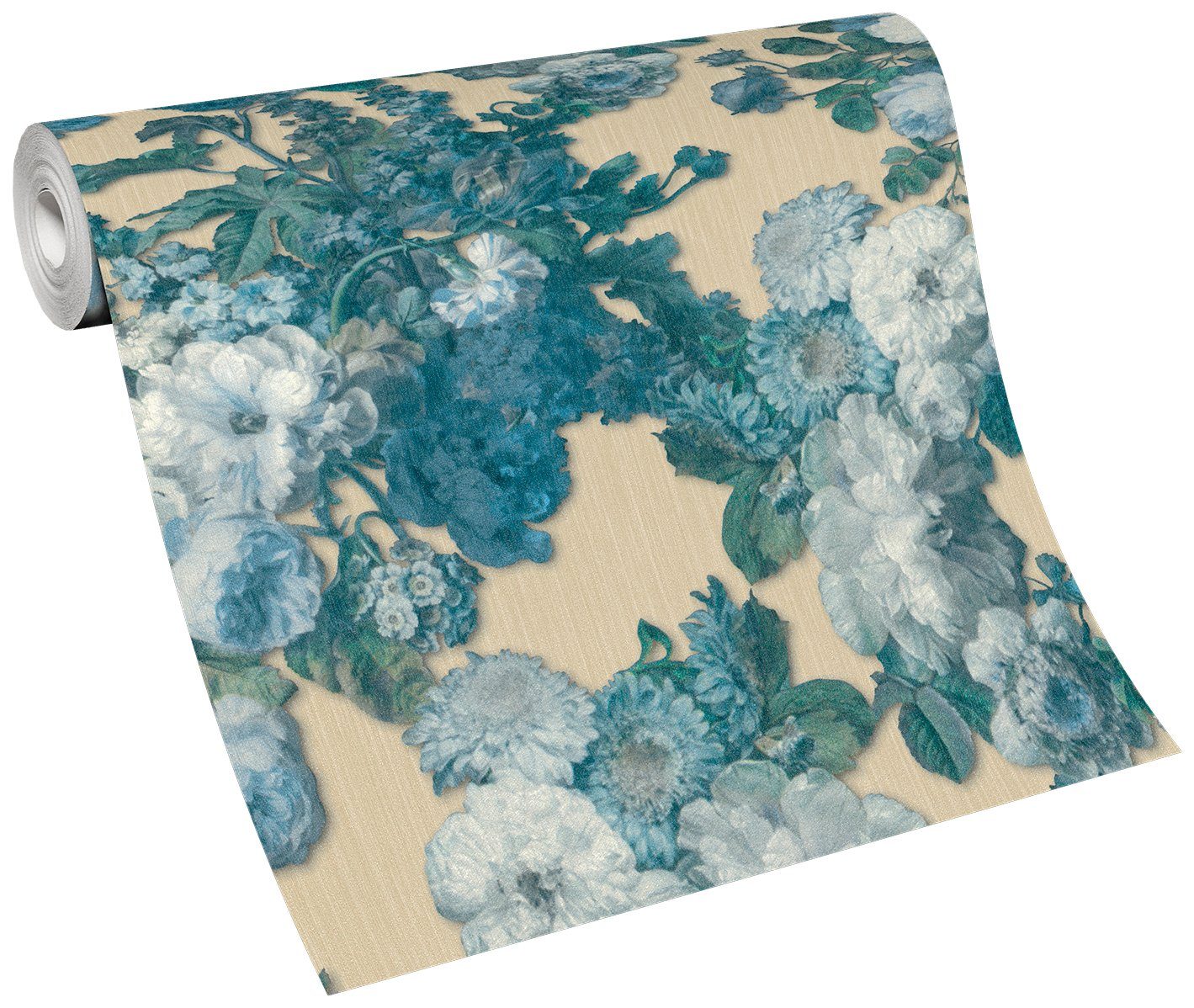 ELLE DECORATION Vliestapete BLOSSOM, beige Floral