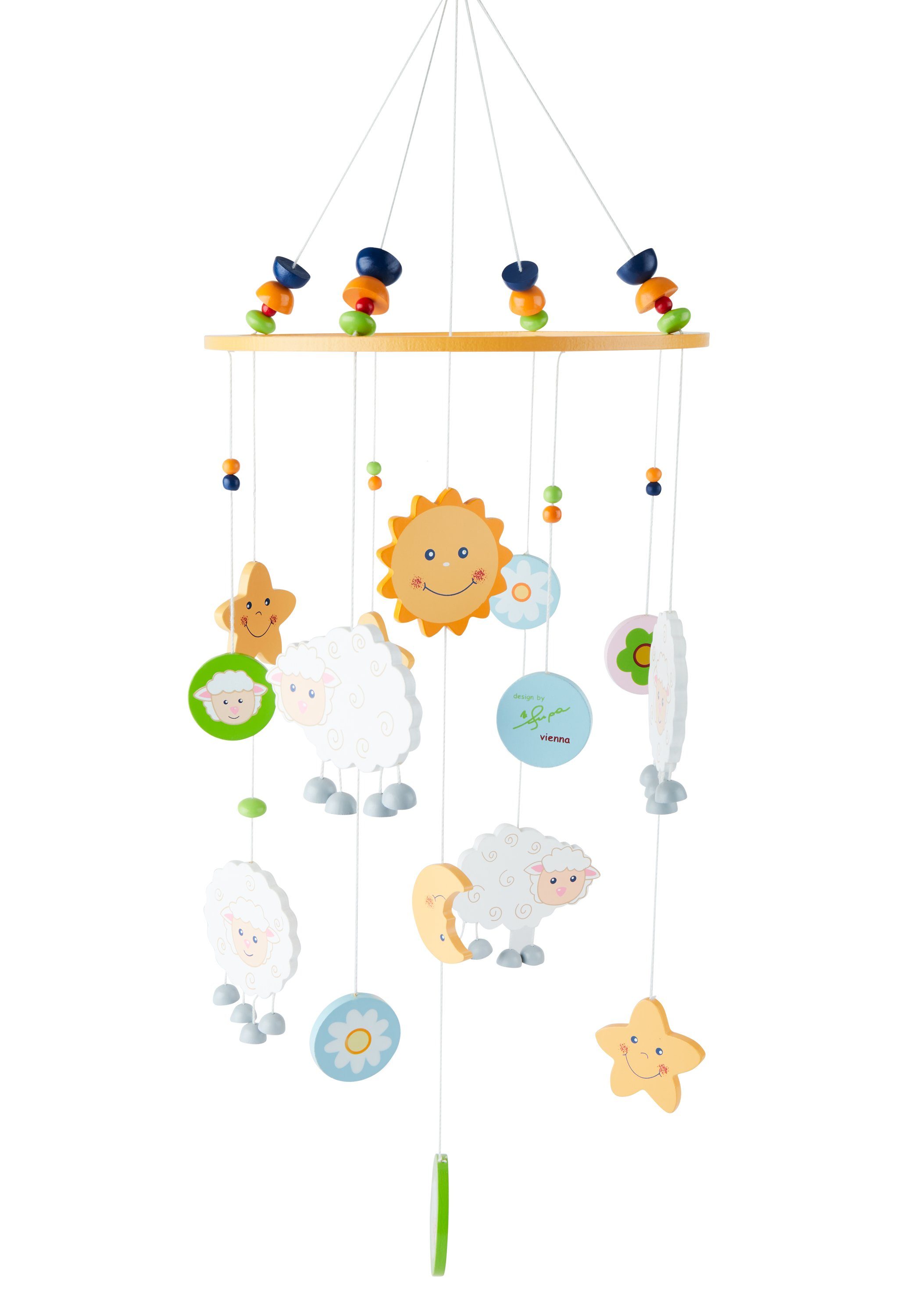 BIECO Mobile BIECO 3D Baby Mobile Schaf Betty aus robustem – Bild 5 von 5
