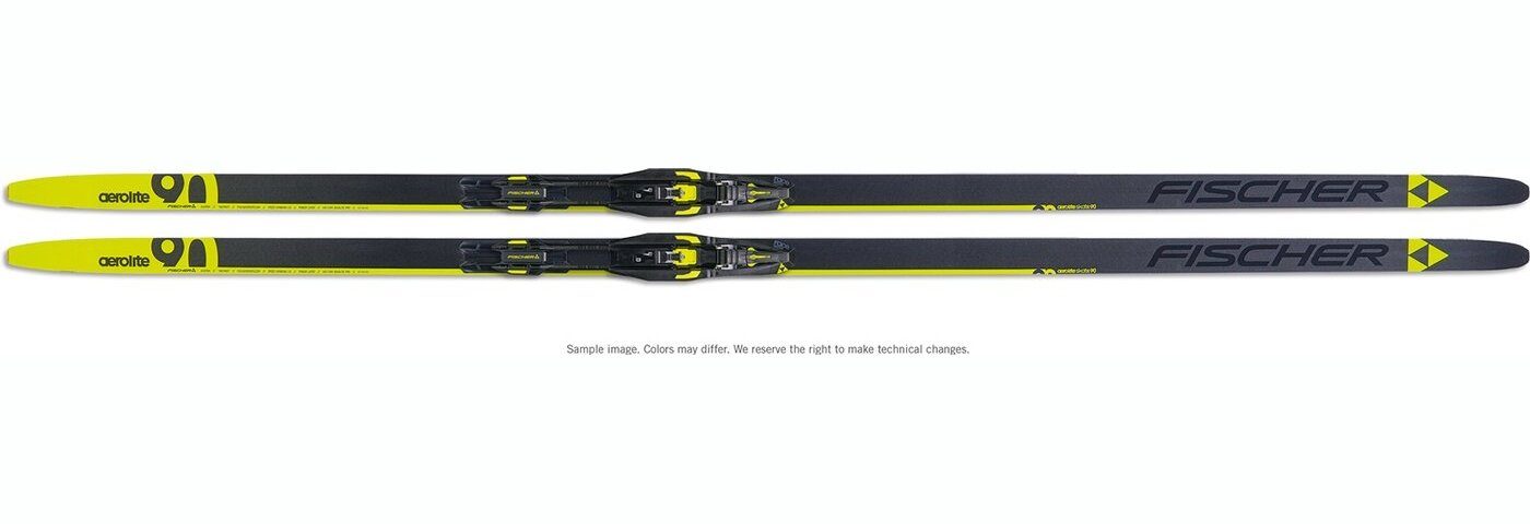 Fischer Sports Langlaufbindung AEROLITE SKATE 90 STIFF SET / BDG R -