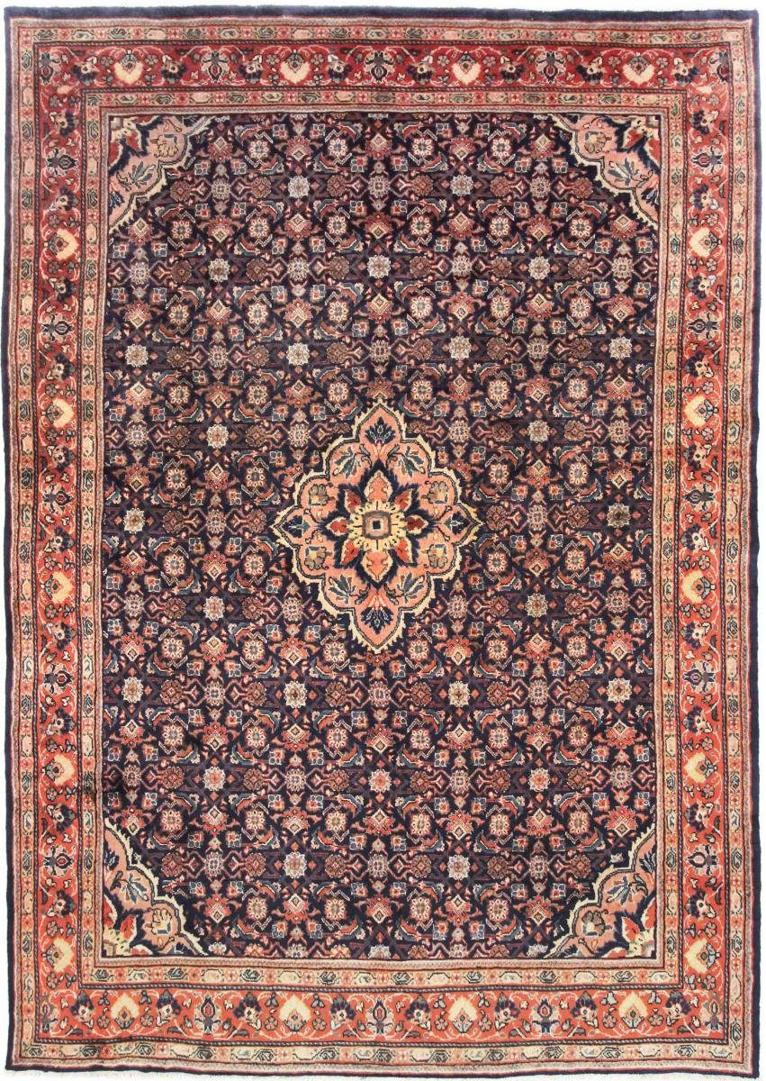 Orientteppich Mahal 231x336 / Nain 12 Höhe: Handgeknüpfter mm Trading, Orientteppich Perserteppich, rechteckig