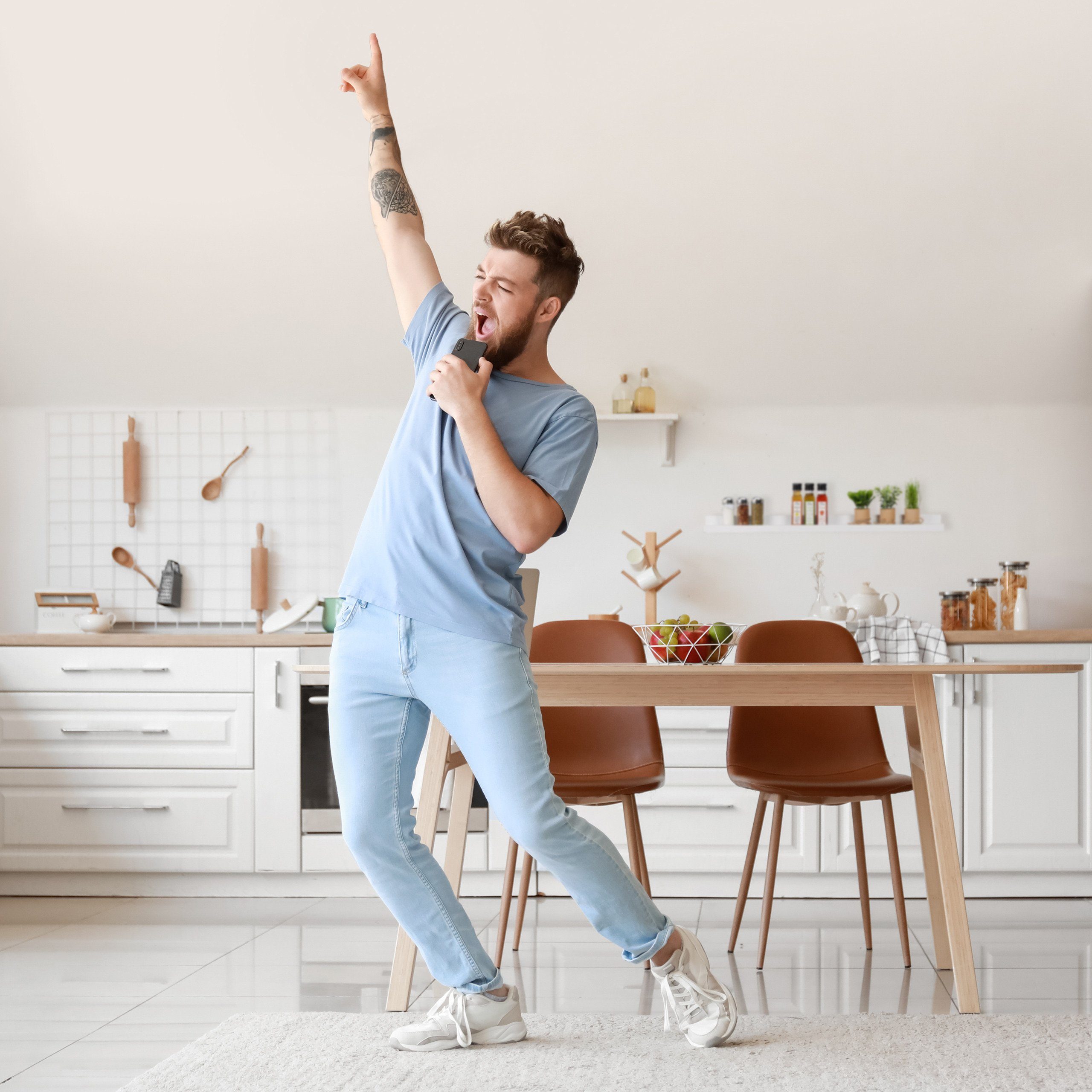 relaxdays Bilderleiste für die Wand