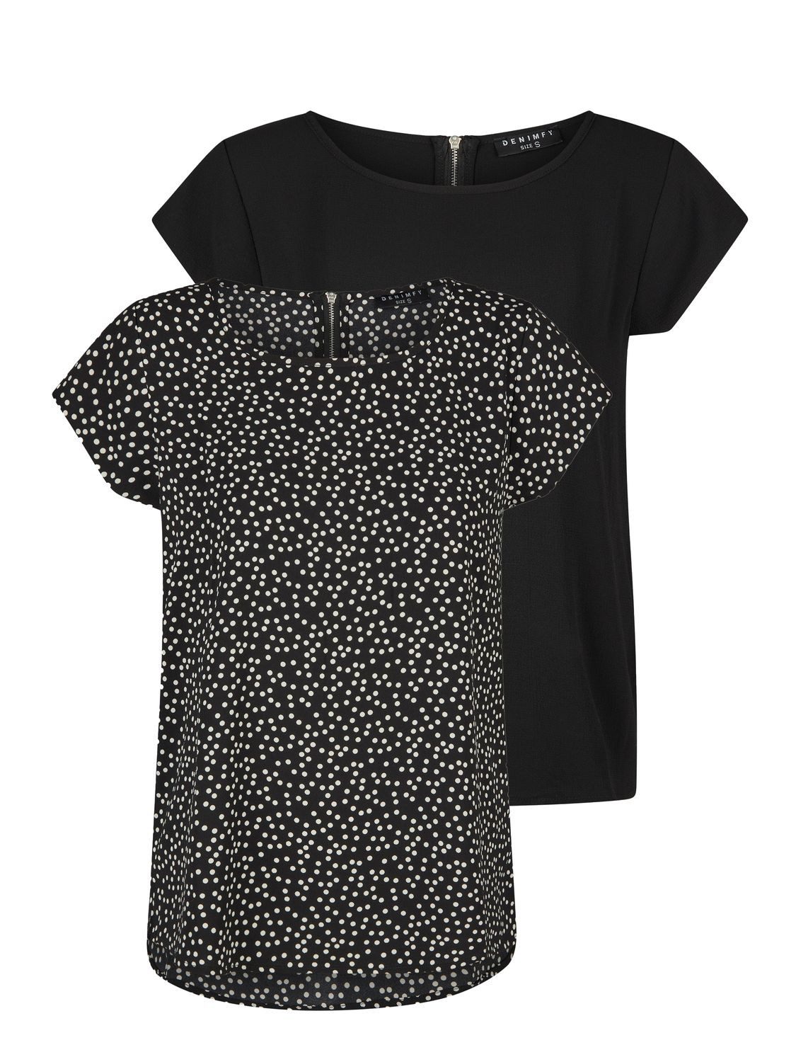 DENIMFY T-Shirt Damen Sommer Top DFAda günstig online kaufen