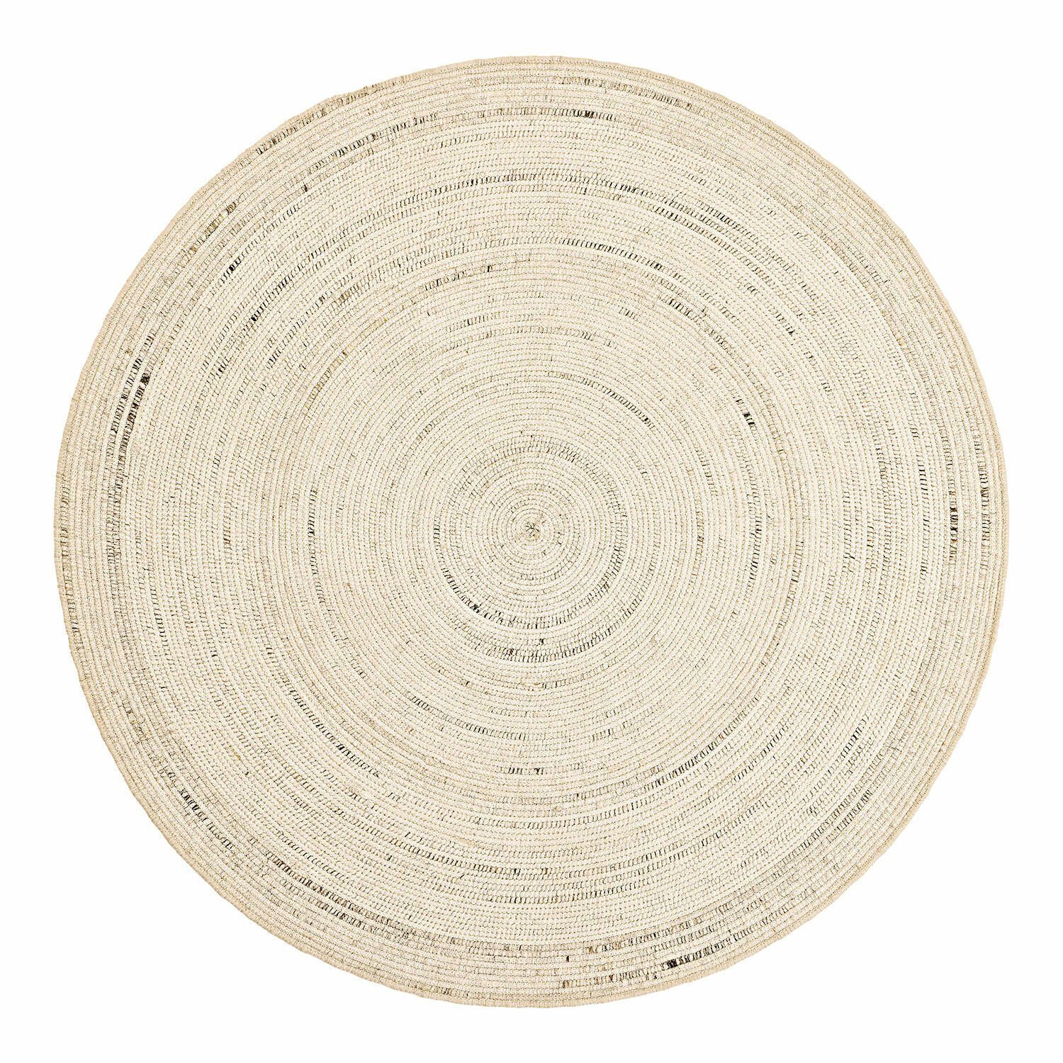 Mirabeau Teppich In- & Outdoor-Teppich Mommon beige, rund, Höhe: 0 mm