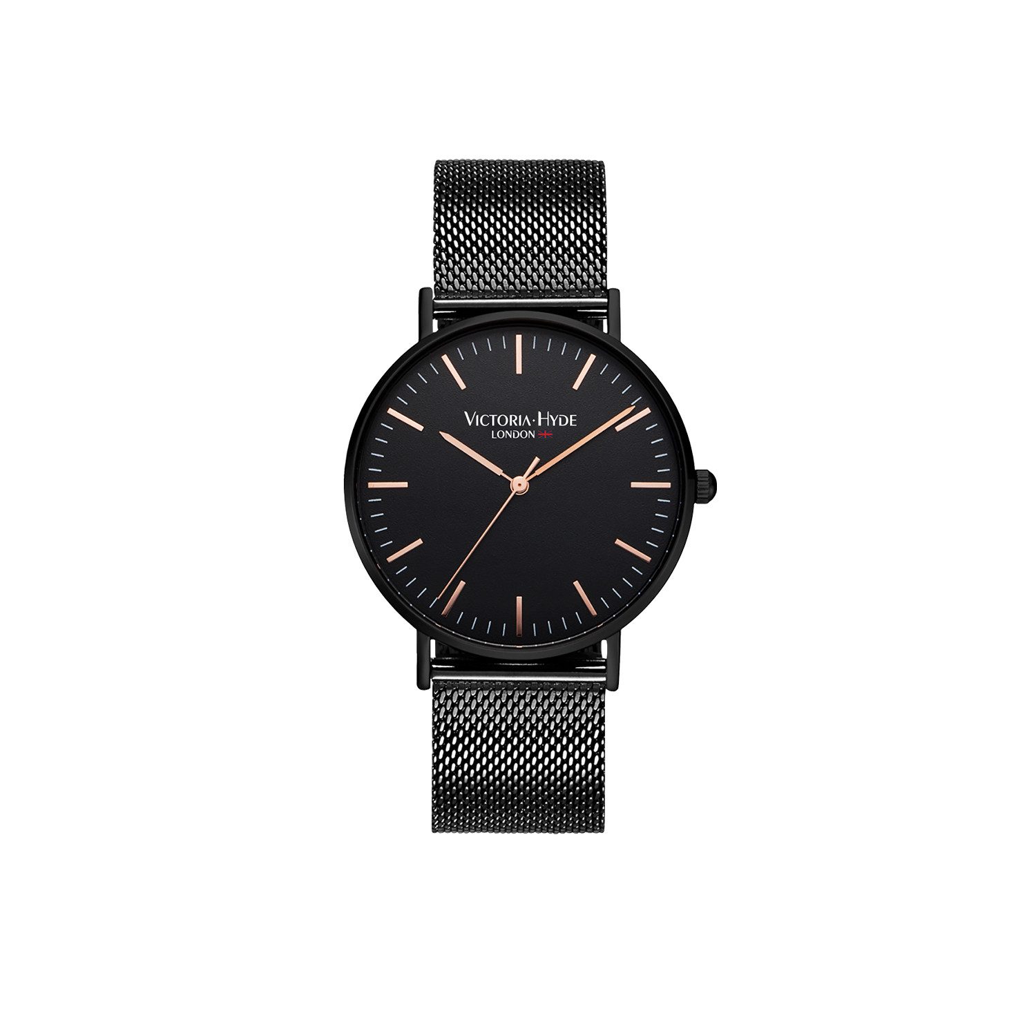 Quarzuhr Victoria Hyde The City Collection Mesh Herren Basi Mesh-Armband