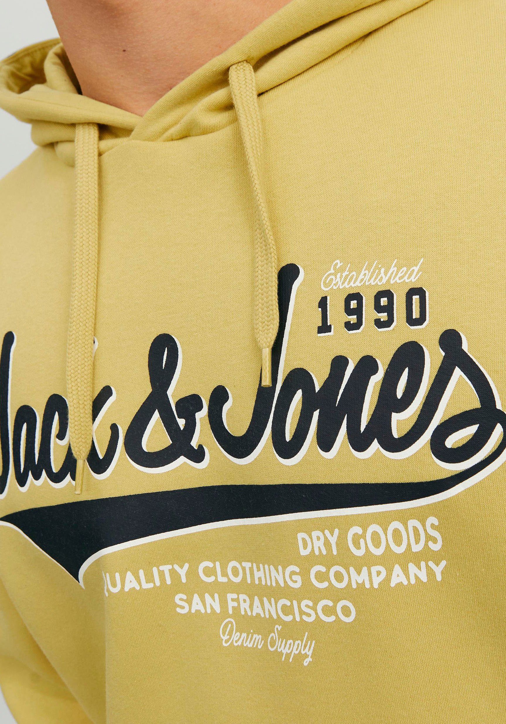 SWEAT LOGO & Jack Jones Kapuzensweatshirt HOOD jojoba
