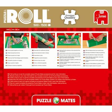 Jumbo Spiele Puzzlematte Puzzle Mates - Puzzle & Roll bis 1500 Teile