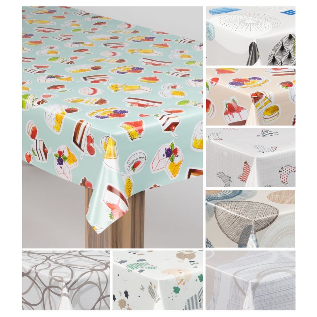 laro Tischdecke laro Wachstuch-Tischdecke Wachstischdecke Gartentischdecke günstig online kaufen