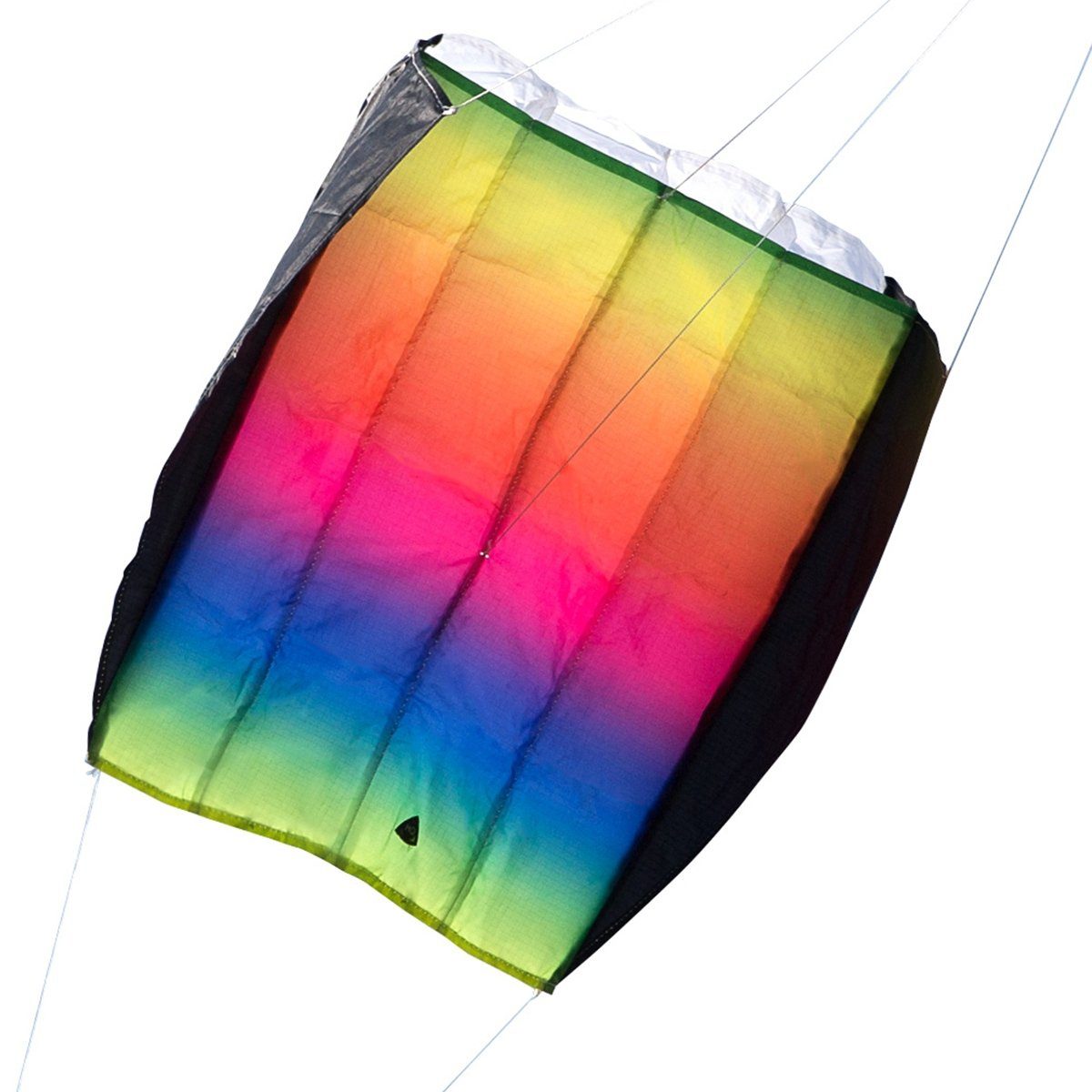 Flug-Drache Kinderdrachen Einleiner HQ Parafoil Easy Rainbow Flugdrachen