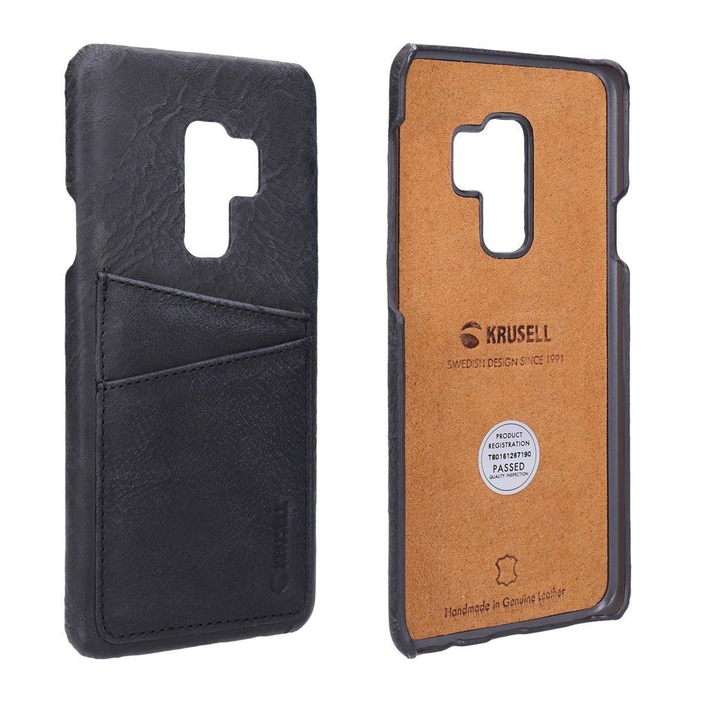 Krusell Handyhülle Sunne 2 Card Cover für Galaxy S9 Plus schwarz