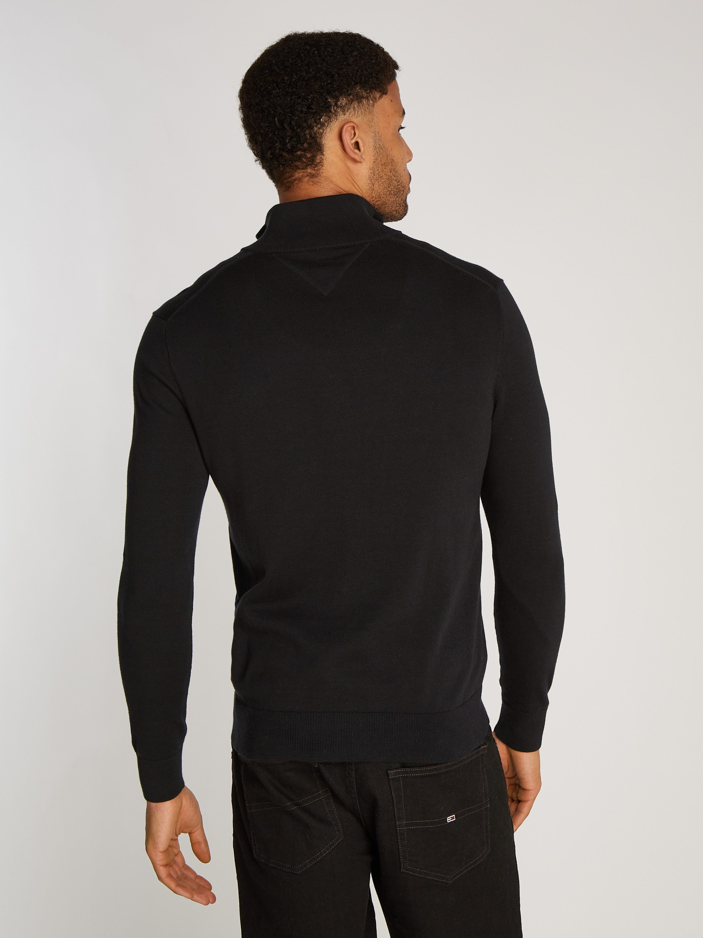Tommy Hilfiger Troyer ESSENTIAL COTTON ZIP günstig online kaufen