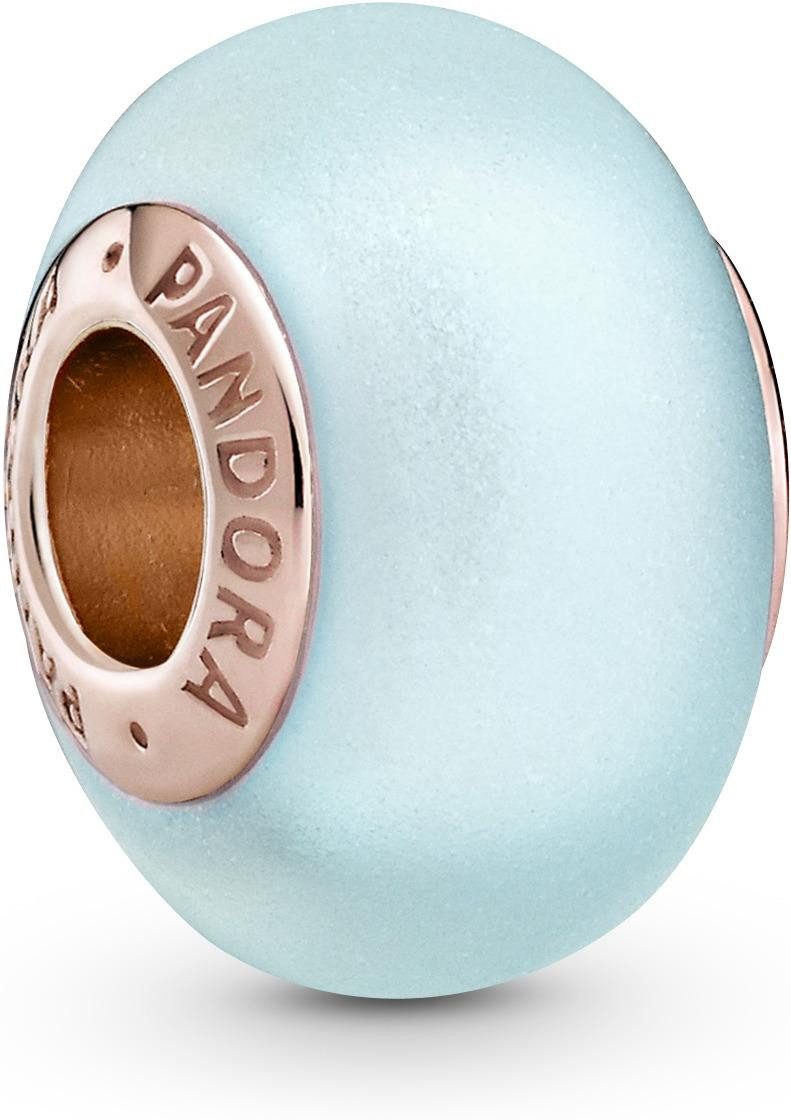 Pandora Kettenanhänger Pandora Mattblaues Murano-Glas Charm günstig online kaufen