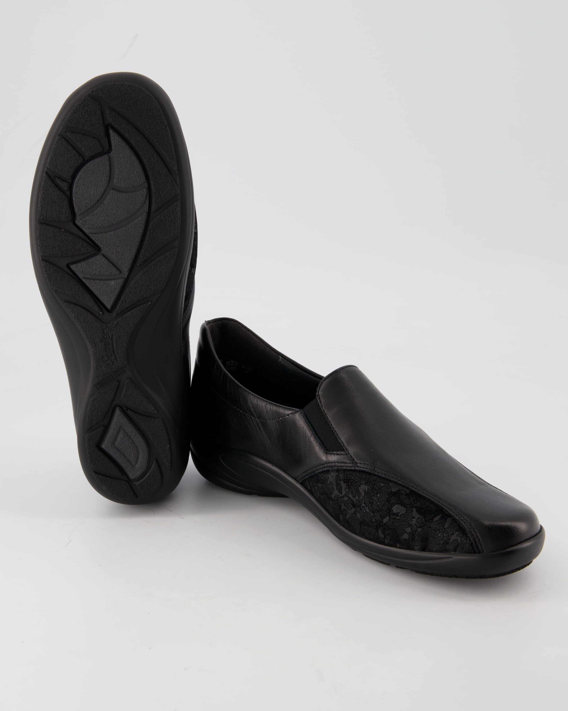 Semler Birgit Slipper Obermaterial: Leder und Textil