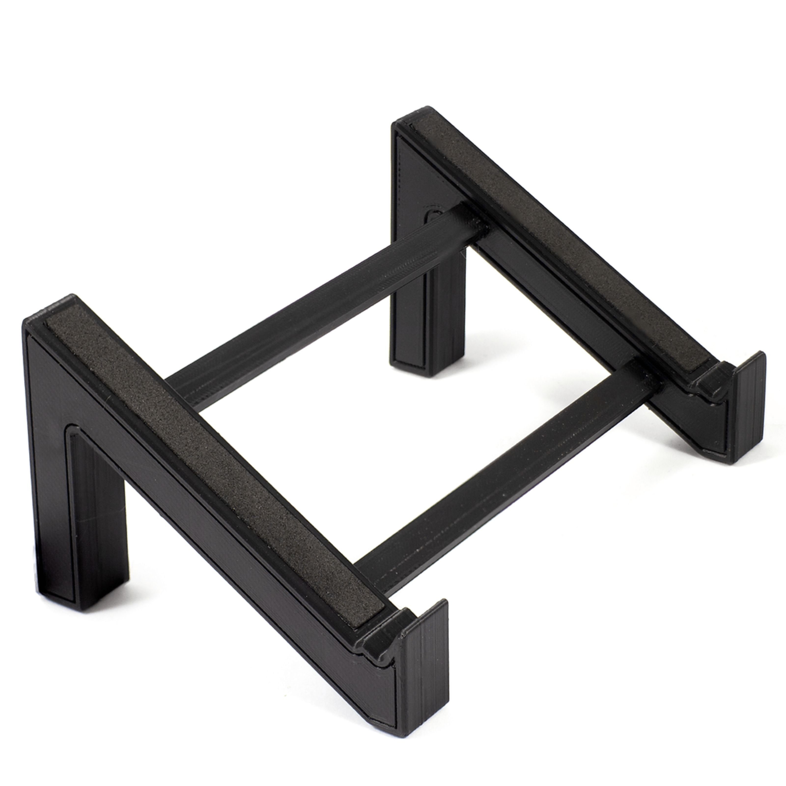 Keyboardständer Z-Form, Schwarz Matt – Stufenlos Produktbild-Vorschau 1
