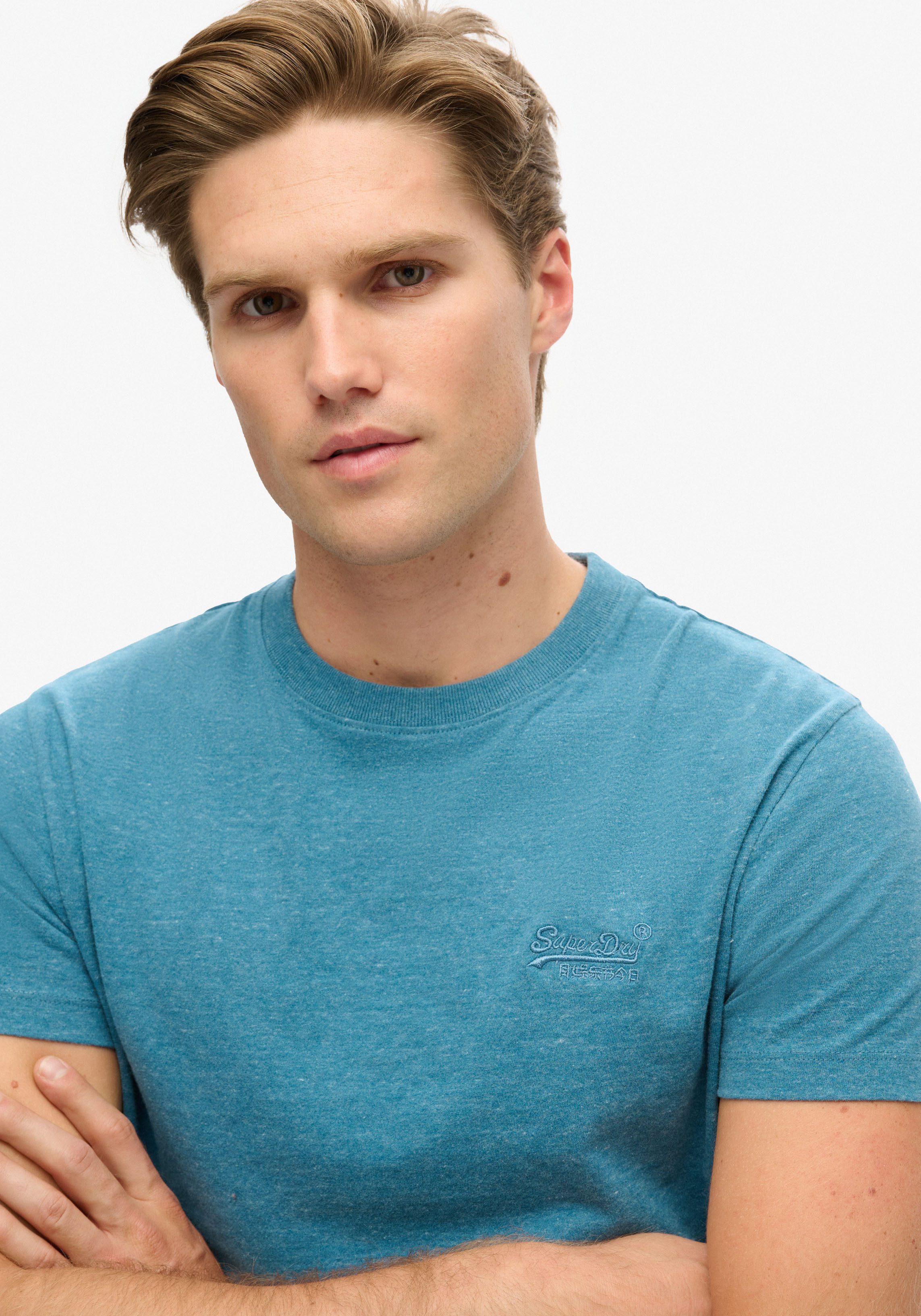 Superdry Rundhalsshirt ESSENTIAL LOGO EMB TEE günstig online kaufen