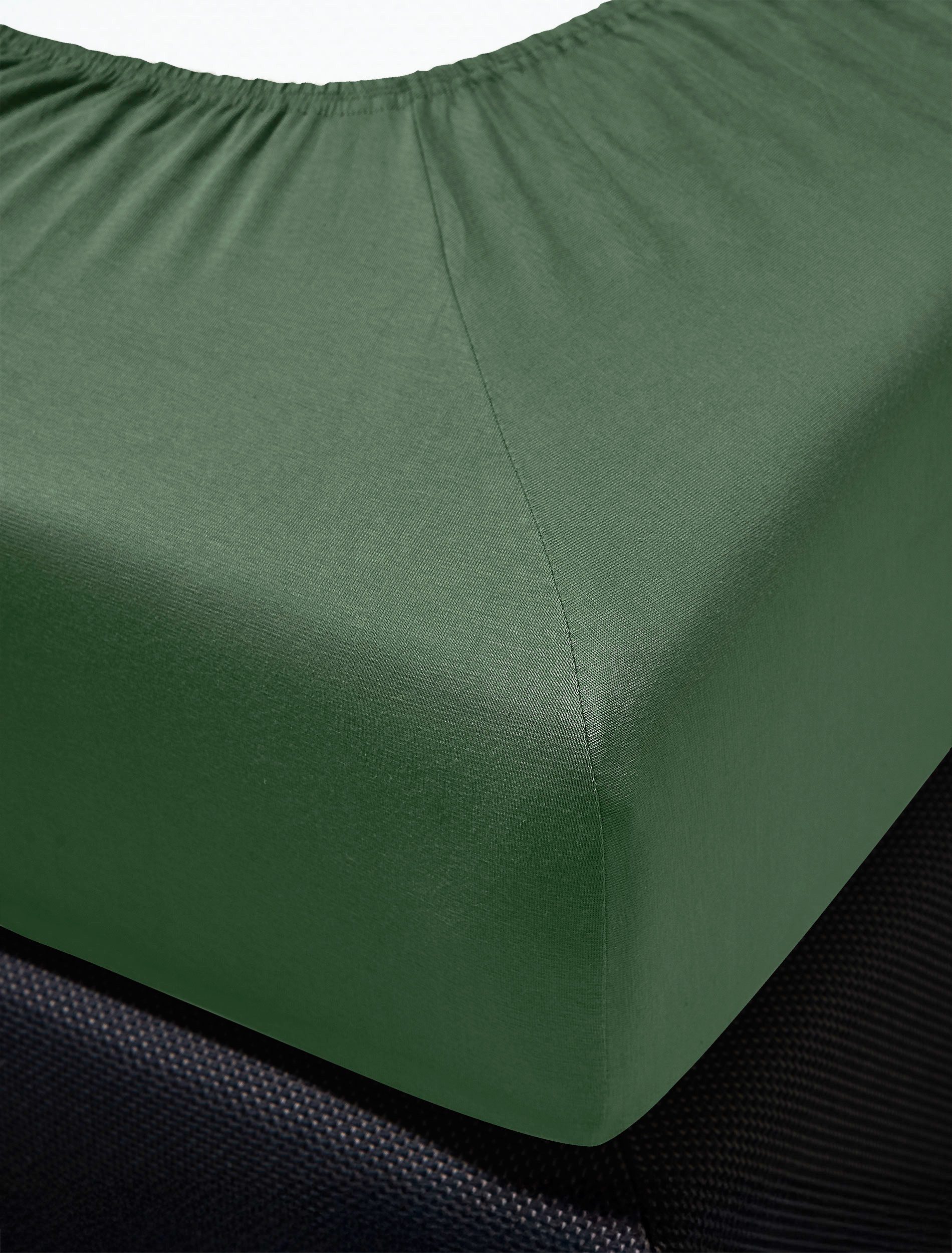 Irisette Spannbettlaken Jupiter 8, Mako-Jersey, Gummizug: rundum, (1 Stück) günstig online kaufen