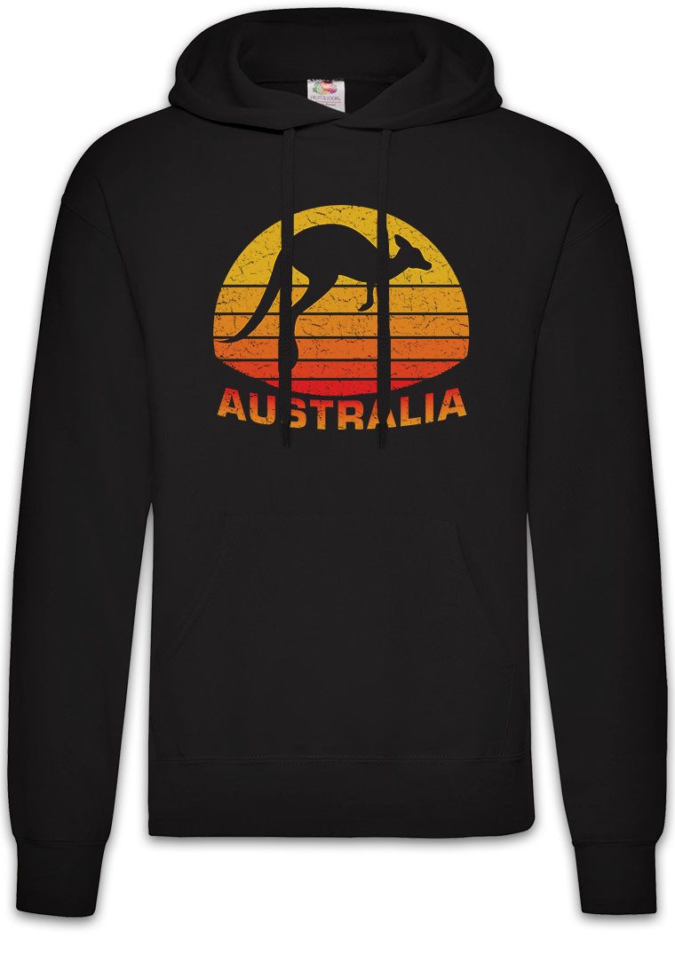 Hoodie Kangaroo Australia Herren Hoodie Australien Down Under Sydney Outback