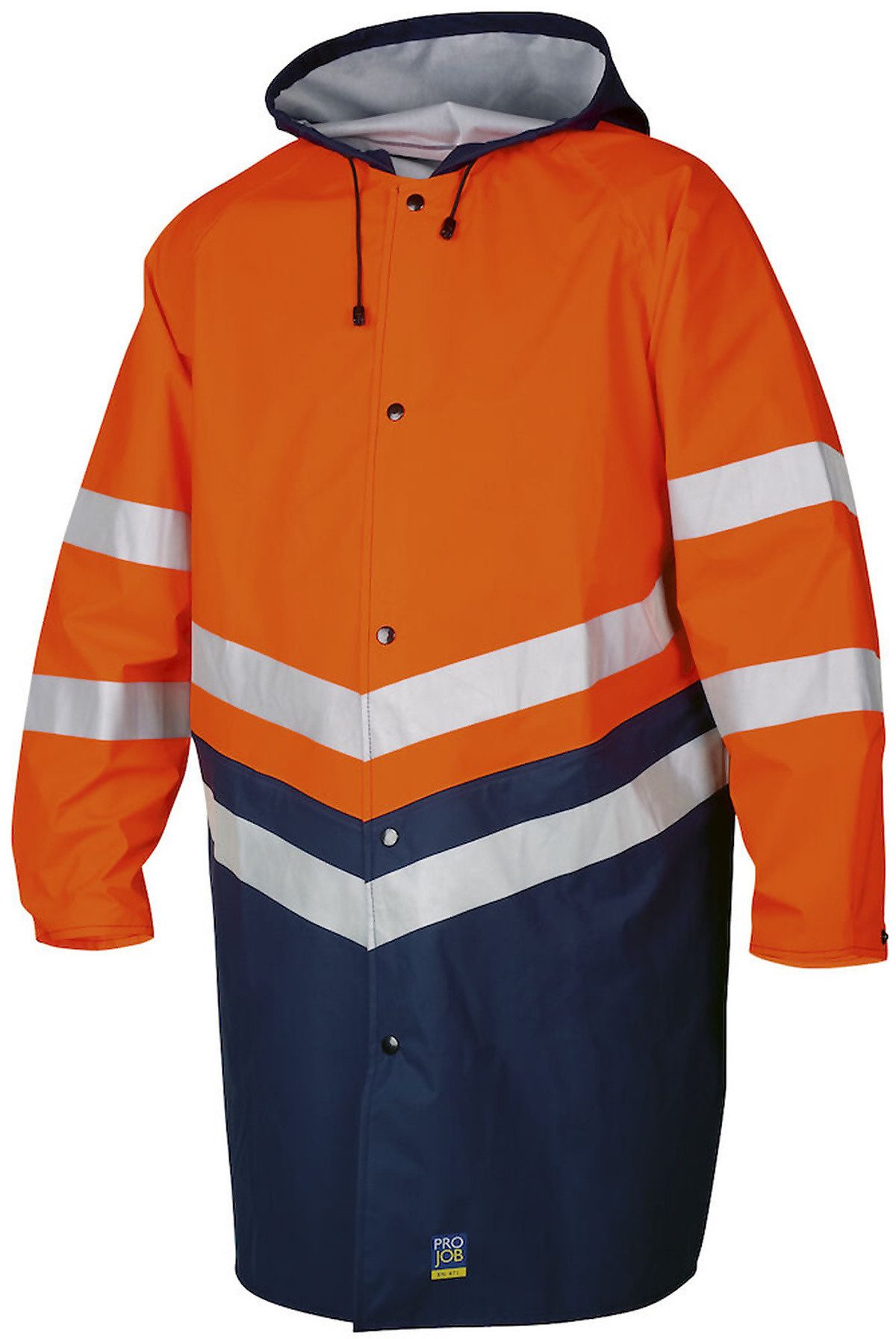 ProJob Arbeitsjacke 6403 REGENMANTEL EN ISO 20471 KLASSE 3