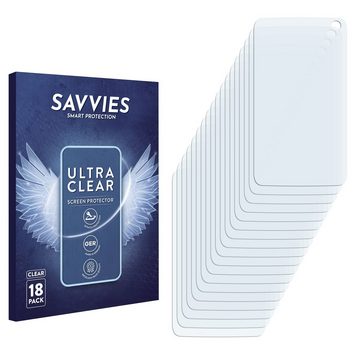 Savvies Schutzfolie für Balmuda Phone, Displayschutzfolie, 18 Stück, Folie klar