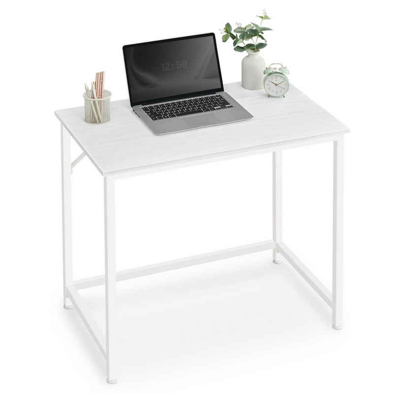 VASAGLE Schreibtisch Computertisch, 80/100/120/140 cm, einfacher Aufbau