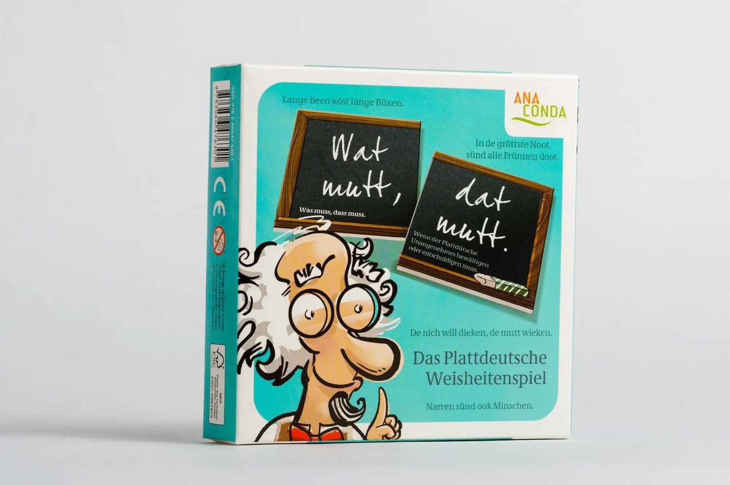 Anaconda Spiel Wat mutt, dat mutt. Das Plattdeutsche Weisheitenspiel