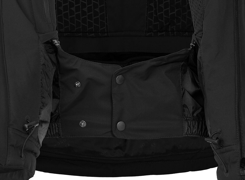 Bergson Skijacke NANO light Herren Skijacke, unwattiert, 20000 mm Wassersäule, Normalgrößen, schw – Bild 5 von 5