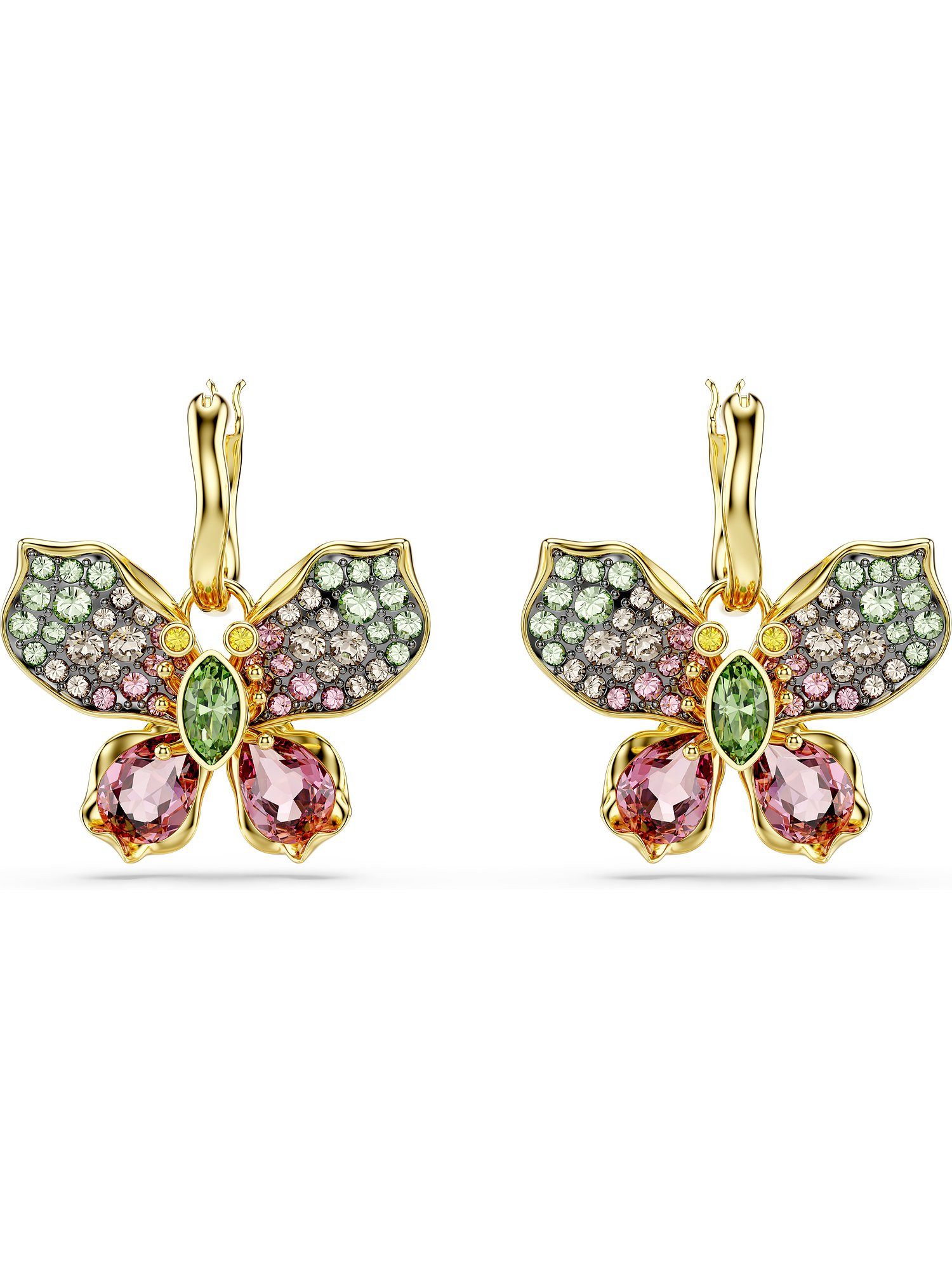 Swarovski Paar Creolen Swarovski Damen-Creolen Metall Swarovski-Kristall (Paar), Idyllia