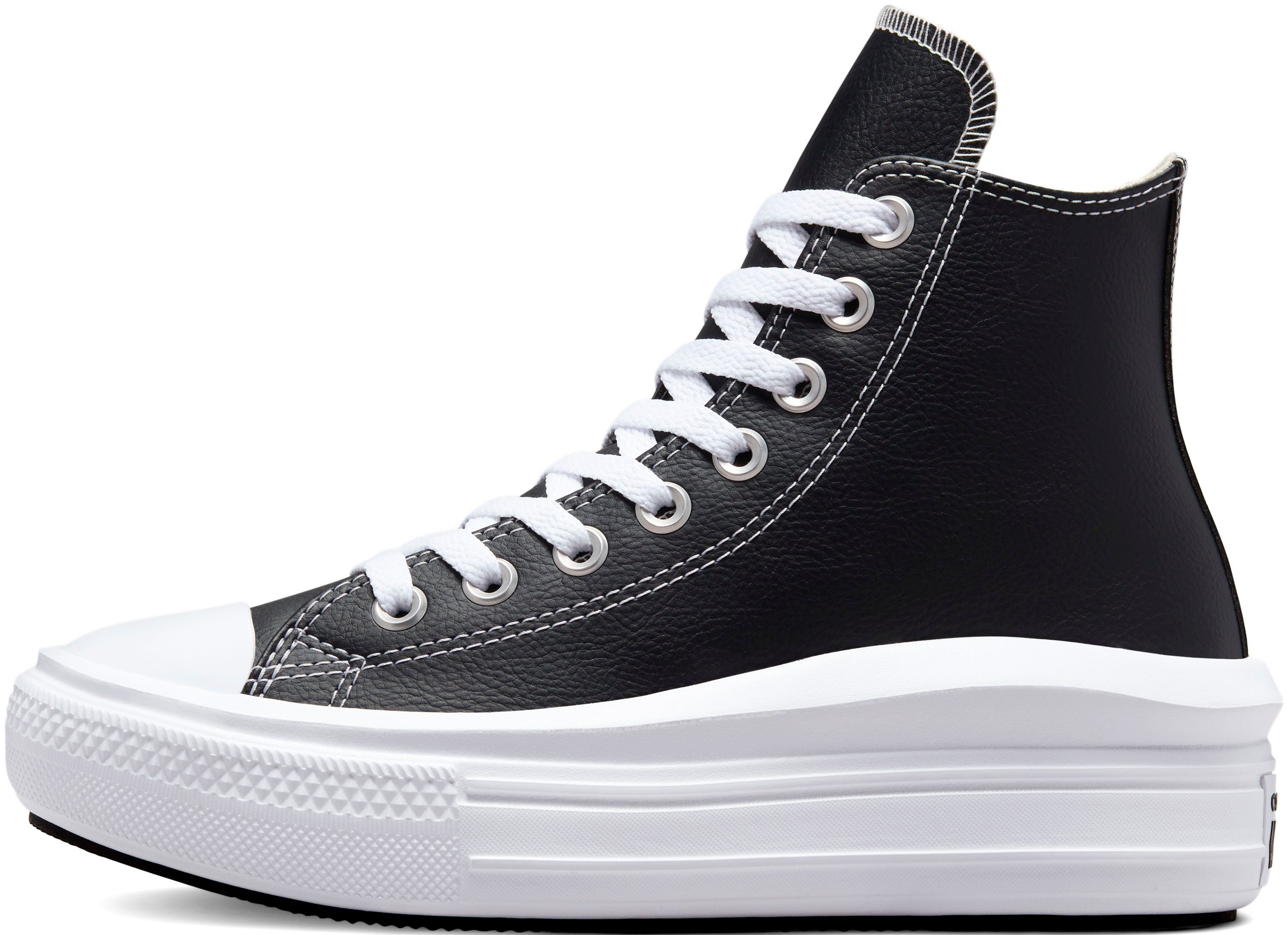 Converse CHUCK TAYLOR ALL STAR MOVE PLATFORM LEATHER Sneaker günstig online kaufen